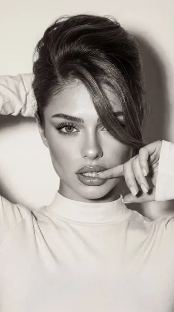 Black and white photo shoot