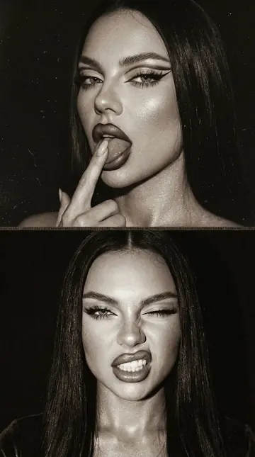 Black and white photo shoot